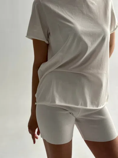 A Basic Brand Women's Tshirt In White