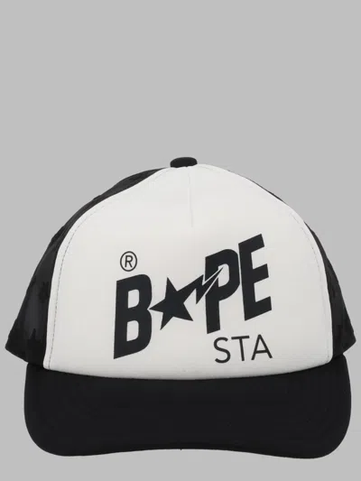 A Bathing Ape ® 001cpm301004m_black Baseball Cap