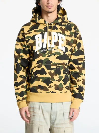 A Bathing Ape 1st Camo Bape Hoodie In Multi