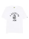 A Bathing Ape 1st Camo College T-shirt In White