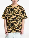 A Bathing Ape 1st Camo One Point T-shirt In Yellow