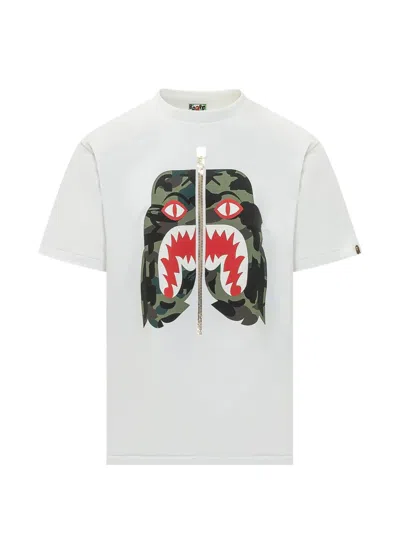 A Bathing Ape 1st Camo Tiger T-shirt In White