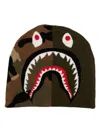 A Bathing Ape 1st Shark Beanie In Green
