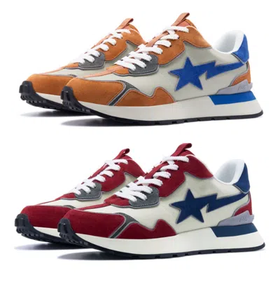 Pre-owned A Bathing Ape 2023 Ss  Men's Footwear Roadsta Express Orange / Red 1j20191010