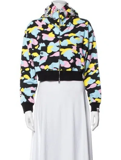 Pre-owned A Bathing Ape 2025 Camouflage Print Jacket W/ Tags In Blue