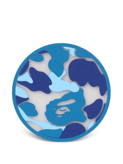 A Bathing Ape Abc Camo Coaster In Blue