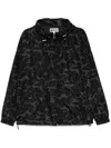 Shop A Bathing Ape Abc Camo Lightweight Jacket In Black