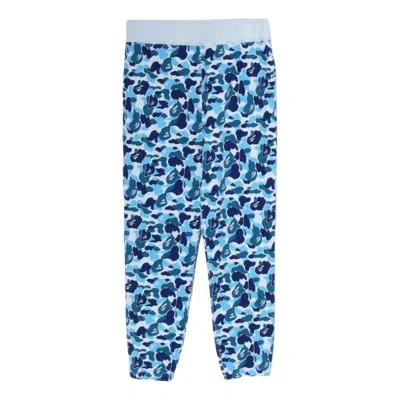 A Bathing Ape Abc Camo Sweat Pants 'blue'