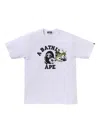 A Bathing Ape Abc Resort T-shirt In White