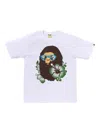 A Bathing Ape Abc Resort T-shirt In White