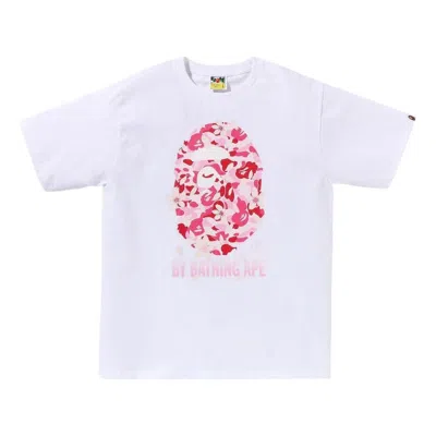 A Bathing Ape Abc Sakura Camo T-shirt 'white'