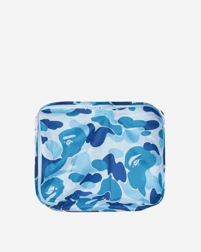 A Bathing Ape Abc Small Assortment Case Blue In Black