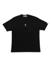A Bathing Ape Ape Face T-shirt In Black