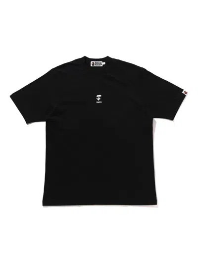 A Bathing Ape Ape Face T-shirt In Black
