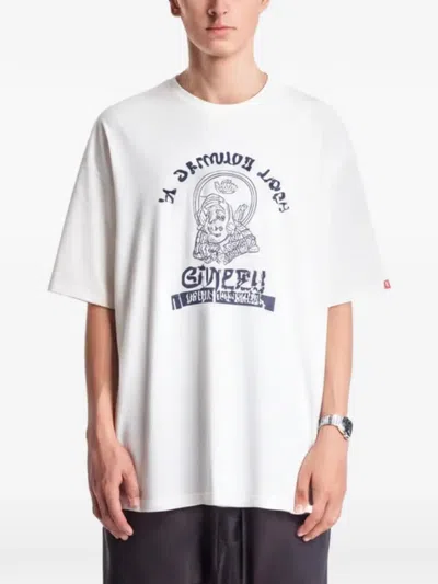 A Bathing Ape Ape General T-shirt In White
