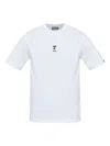 A Bathing Ape Mens White Face Shrunk Graphic-print Cotton T-shirt Xxl In White