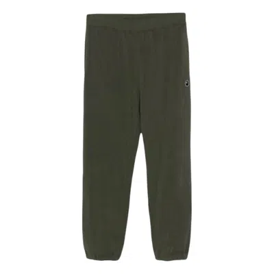 A Bathing Ape Ape Head One Point Sweat Pants 'olivedrab' In Green