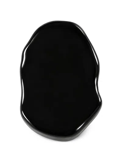 A Bathing Ape Ape Head Porcelain Plate In Black