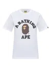 A Bathing Ape Ape Head T-shirt In White