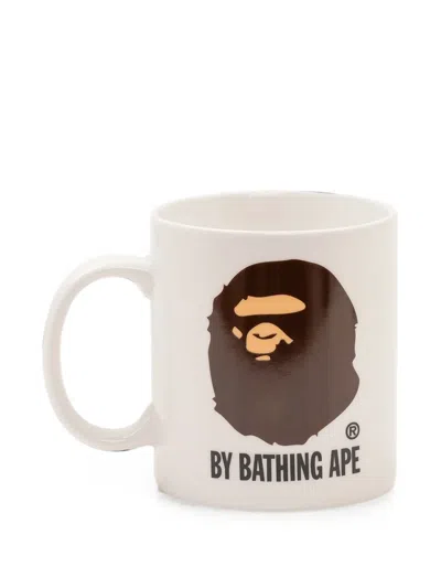 A Bathing Ape Ape Head-print Mug In Multi