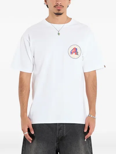 A Bathing Ape Ape Transit Authority T-shirt In White