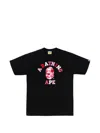 A Bathing Ape Ape-head T-shirt In Black