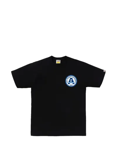 A Bathing Ape Ata Division T-shirt In Black