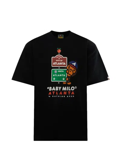 A Bathing Ape Baby Milo Graphic-print T-shirt In Multi