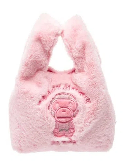 Pre-owned A Bathing Ape Baby Milo In Pink