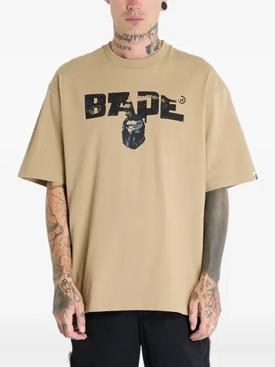 A Bathing Ape Bape Army T-shirt In Brown