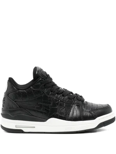 A Bathing Ape Bape Clutch Sta Sneakers In Black