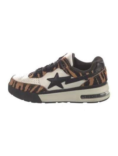 Pre-owned A Bathing Ape Bape Road Sta Sneakers In Multicolor