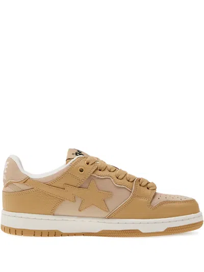 A Bathing Ape Bape Sk8 Sta #4 Sneakers In Brown