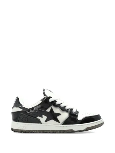 A Bathing Ape Bape Sk8 Sta Sneakers In Neutral