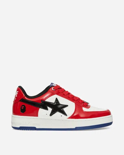 A Bathing Ape Bape Sta #1 M2 Sneakers In Red