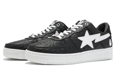 Pre-owned A Bathing Ape "bape Sta 3" Black 1j80-191-052