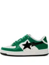 A Bathing Ape Bape Sta 3 Leather Sneakers