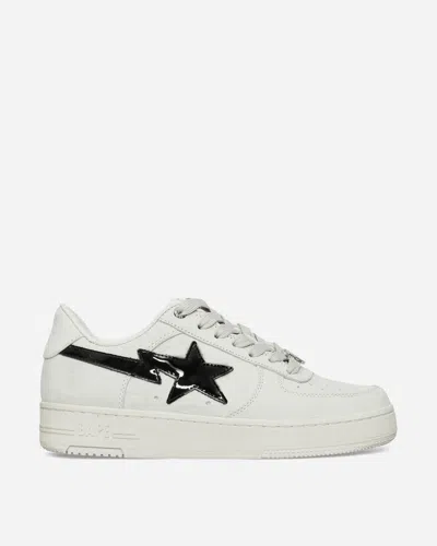 A Bathing Ape Bape Sta #3 M2 Sneakers In White