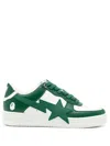A Bathing Ape Bape Sta #6 M2 Sneakers In Grün