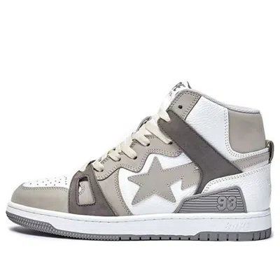 A Bathing Ape Bape Sta 93 High 'grey White'