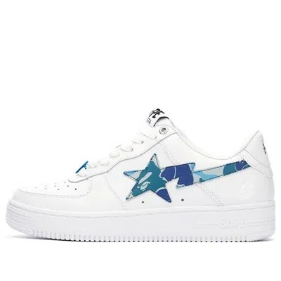 A Bathing Ape Bape Sta Abc Camo 'white Blue' In Multi
