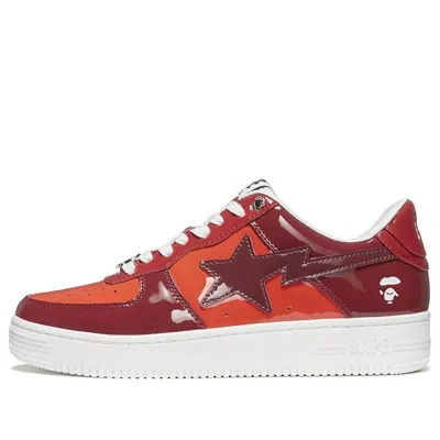 A Bathing Ape Bape Sta 'burgundy Red Orange'