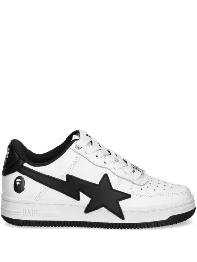 A Bathing Ape Bape Sta Os #2 M2 Sneakers In 白色