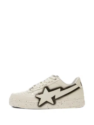 A Bathing Ape Bape Sta Os Sneakers In Neutral