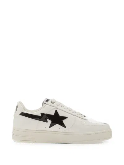 A Bathing Ape Bape Sta Patent-leather Sneakers In Multi