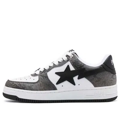 A Bathing Ape Bape Sta Snakeskin 'grey'