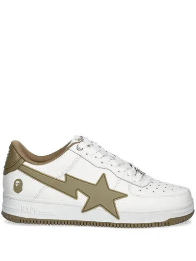 A Bathing Ape Bape Sta Sneakers In Green