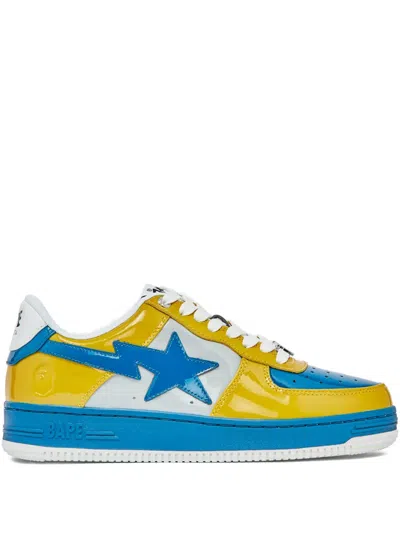 A Bathing Ape Bape Sta Sneakers In Multi