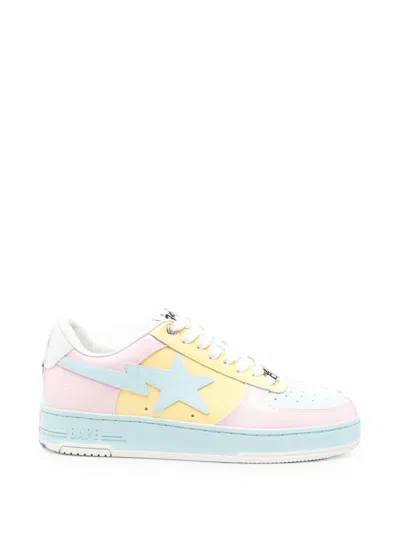 A Bathing Ape Bape Sta Sneakers In Multi