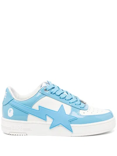 A Bathing Ape Bape Sta Sneakers In Weiss